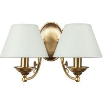Casamia abażur kinkiet 2xE14/40w patyna
